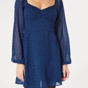 Hollister Ruched Sweetheart Dress